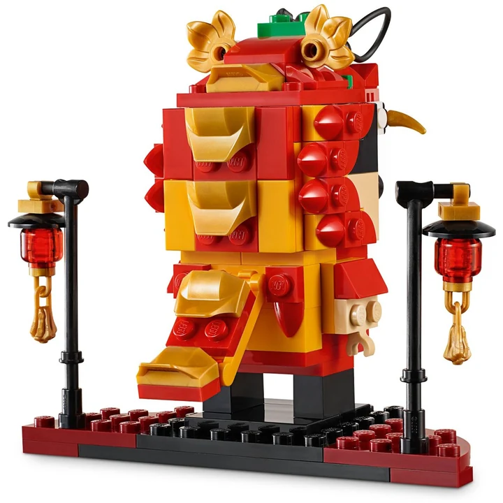 LEGO Brickheadz 40354 Drachentanz-Mann Bild 4