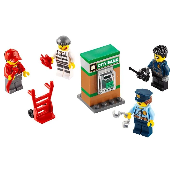 lego city 40372 Polizei-Minifiguren-Zubehörset