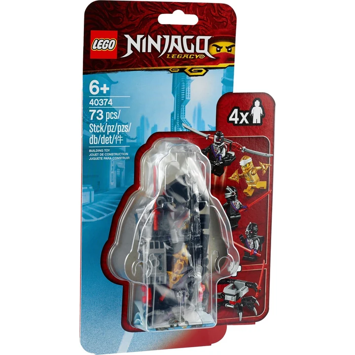 LEGO Ninjago 40374 Goldener Zane – Minifiguren-Zubehörset Bild 2