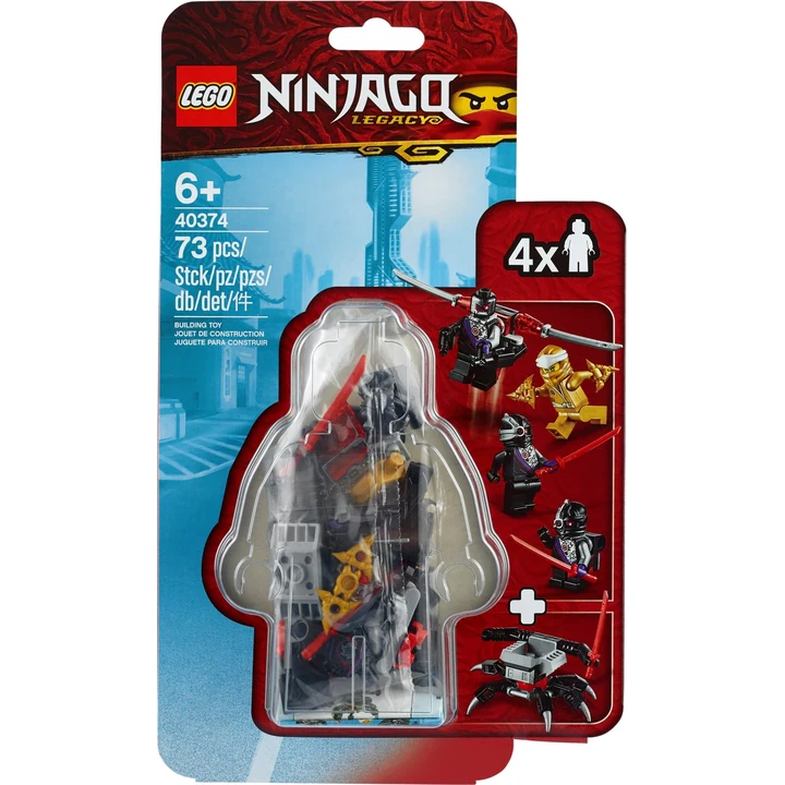 LEGO Ninjago 40374 Goldener Zane – Minifiguren-Zubehörset Bild 3