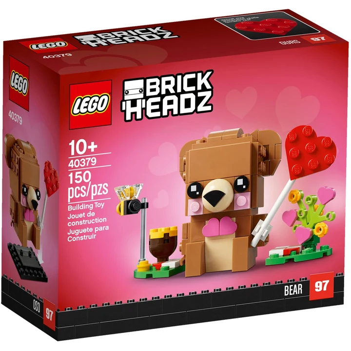 LEGO Brickheadz 40379 Valentinstag-Bär Bild 2