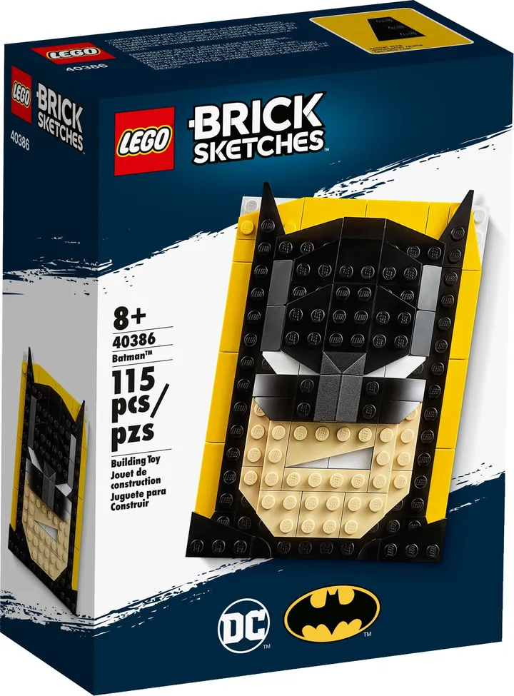 LEGO Brick Sketches 40386 Batman™ Bild 2
