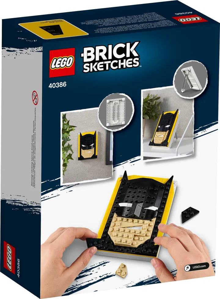 LEGO Brick Sketches 40386 Batman™ Bild 5