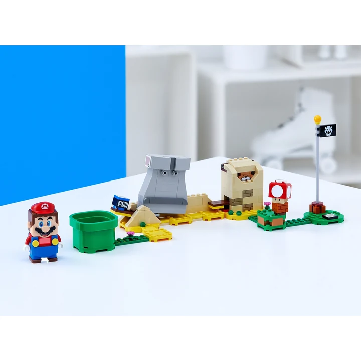 LEGO Super Mario 40414 Monty Maulwurf und Superpilz – Erweiterungsset Bild 3