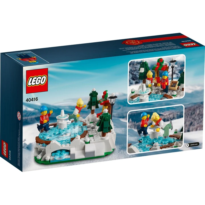 LEGO Saisonal 40416 Eislaufbahn Bild 3