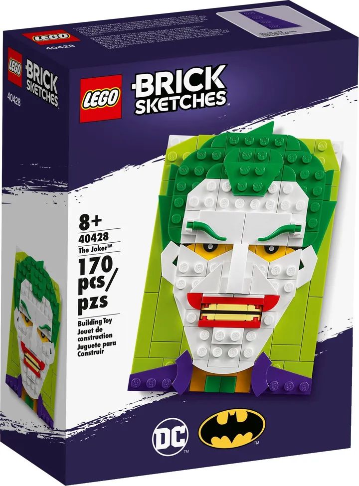 LEGO Brick Sketches 40428 Joker™ Bild 2