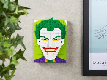 LEGO Brick Sketches 40428 Joker™ Bild 6