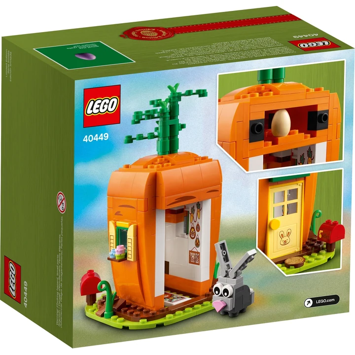 LEGO Saisonal 40449 Karottenhaus des Osterhasen Bild 3