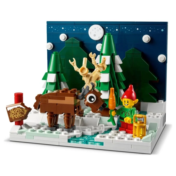 lego Saisonal 40484 Vorgarten des Weihnachtsmanns