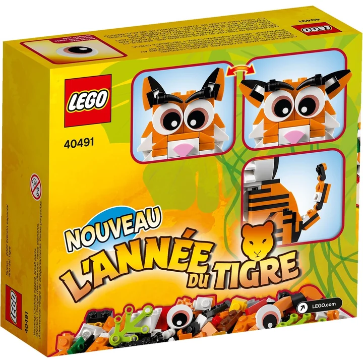 LEGO Saisonal 40491 Jahr des Tigers Bild 3