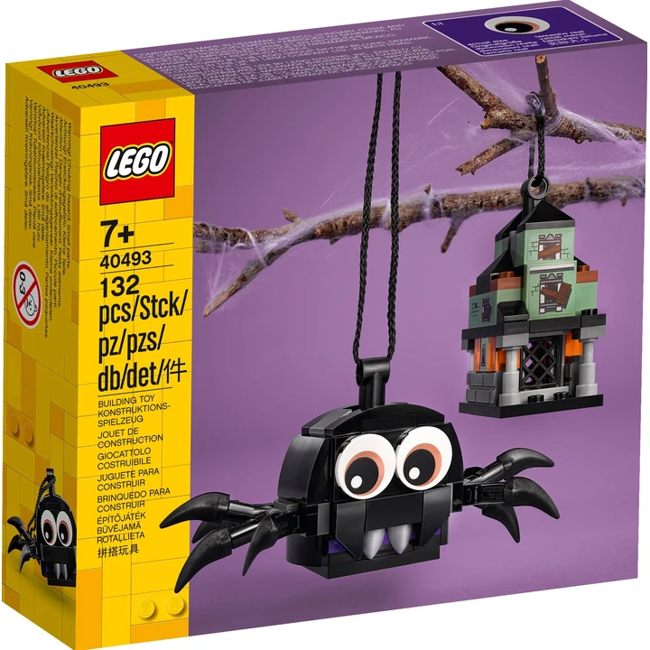 LEGO Saisonal 40493 Spinne und Geisterhaus Bild 2