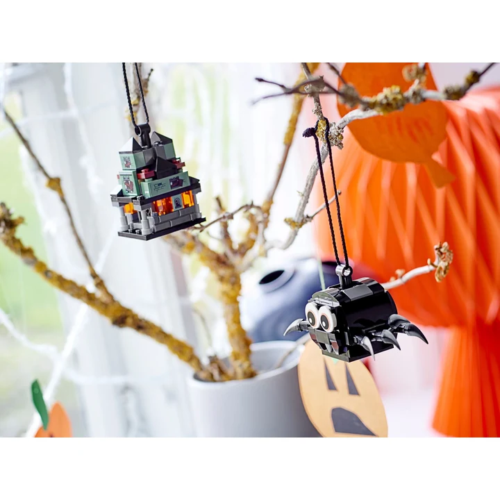 LEGO Saisonal 40493 Spinne und Geisterhaus Bild 4