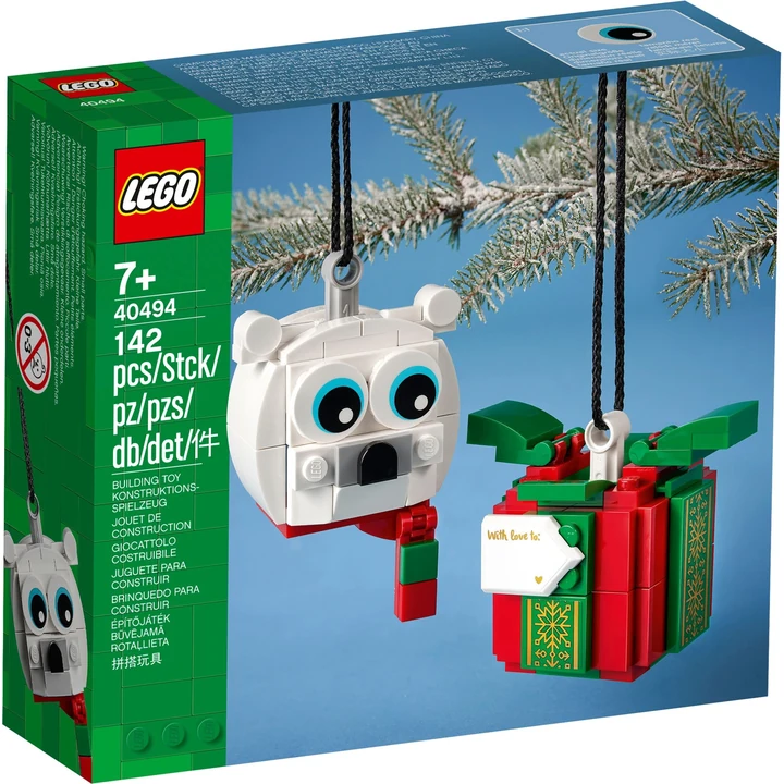 LEGO Saisonal 40494 Eisbär und Geschenk Bild 2