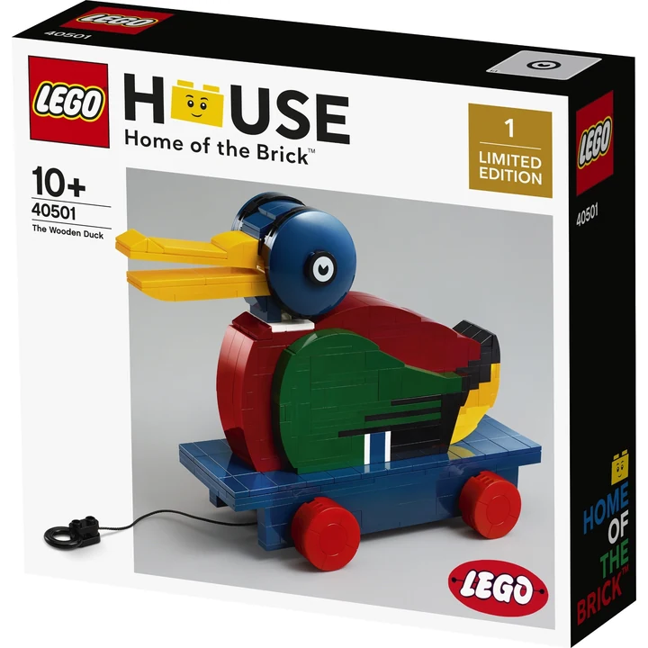 LEGO Werbeartikel 40501 Holzente Bild 4