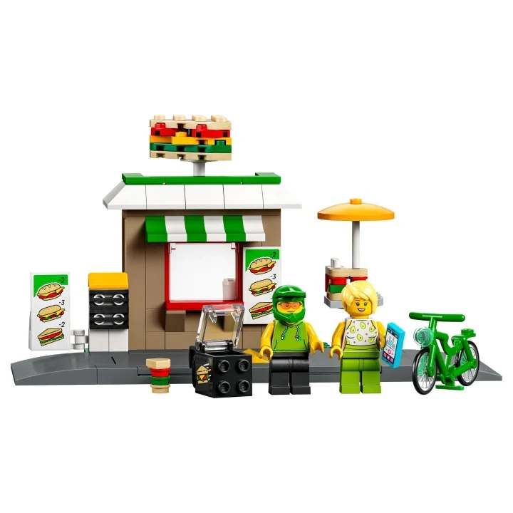 lego city 40578 Sandwichladen