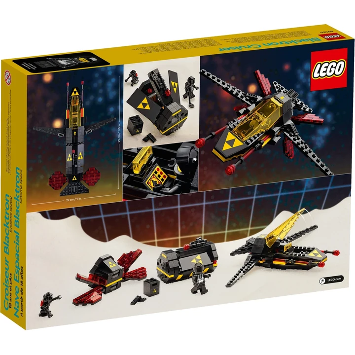 LEGO Icons  40580 Blacktron-Raumschiff Bild 3