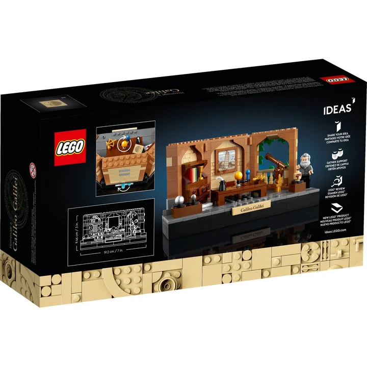LEGO Ideas 40595 Hommage an Galileo Galilei Bild 3