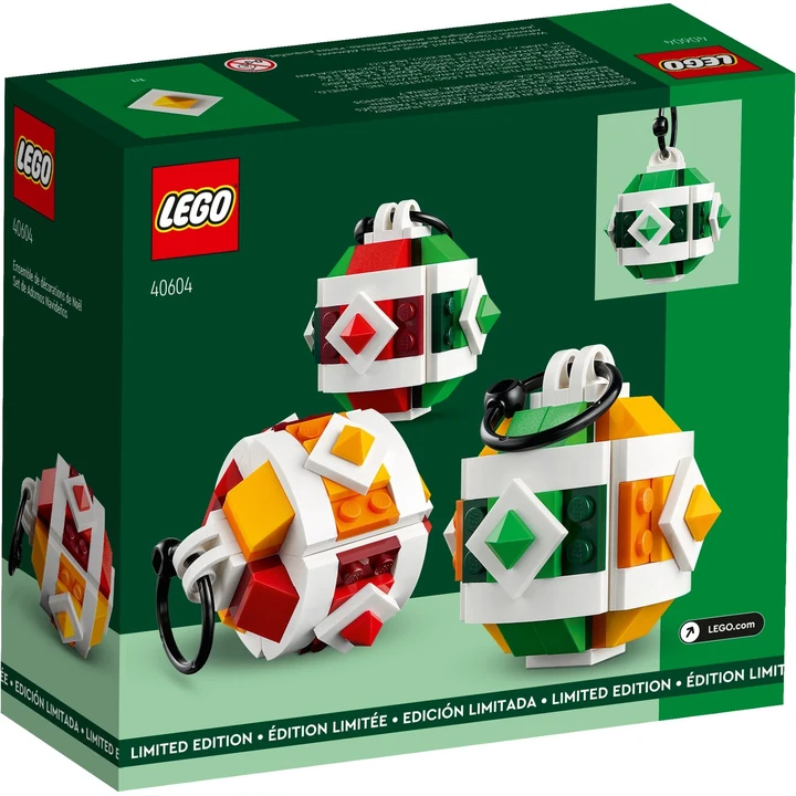 LEGO Verschiedenes 40604 Christbaumkugel-Set Bild 3