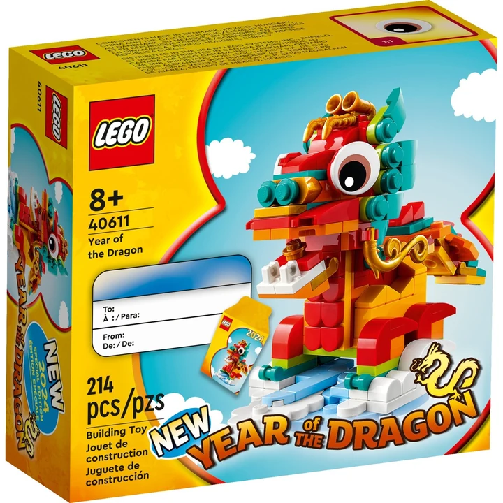 LEGO Saisonal 40611 Jahr des Drachen Bild 2