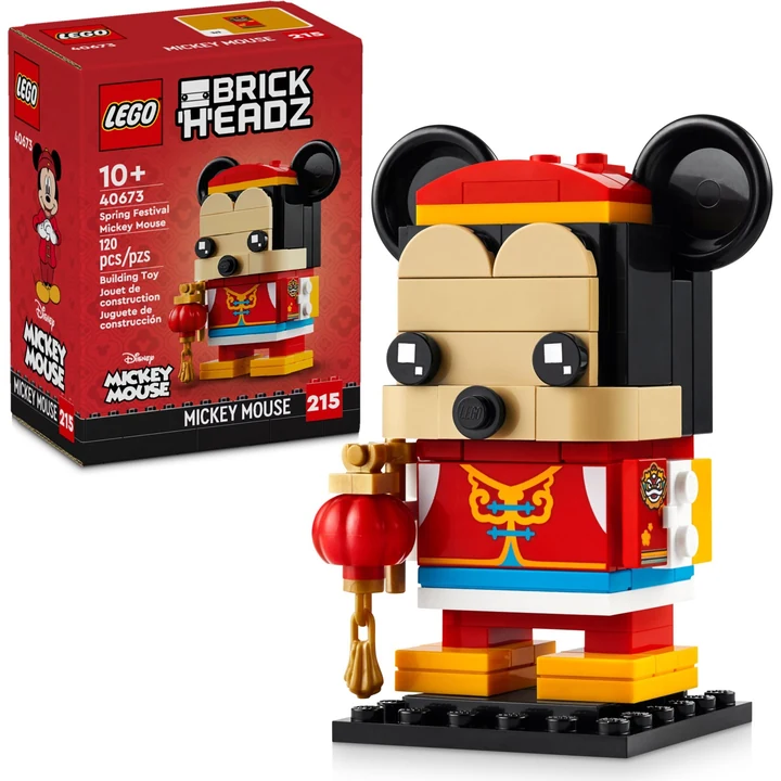 LEGO Brickheadz 40673 Micky Maus im Frühlingsfestkostüm Bild 2