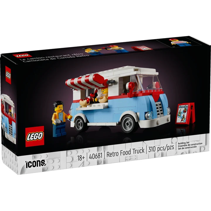 LEGO Icons  40681 Retro Food Truck Bild 2