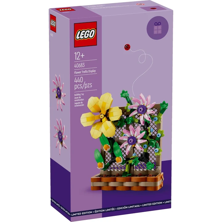 LEGO Botanicals 40683 Blumenrankgitter Bild 2