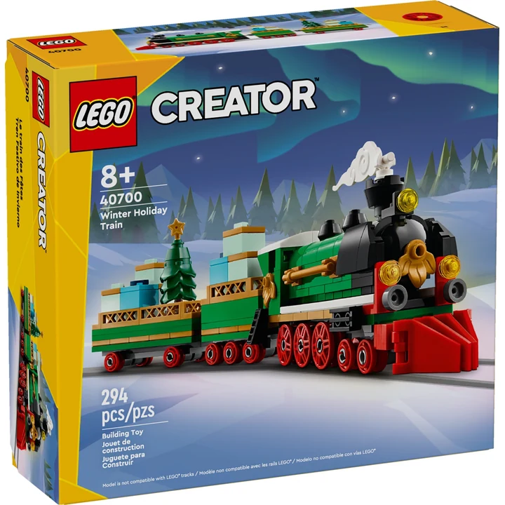 LEGO Creator 40700 Weihnachts Eisenbahn (GWP) Bild 2