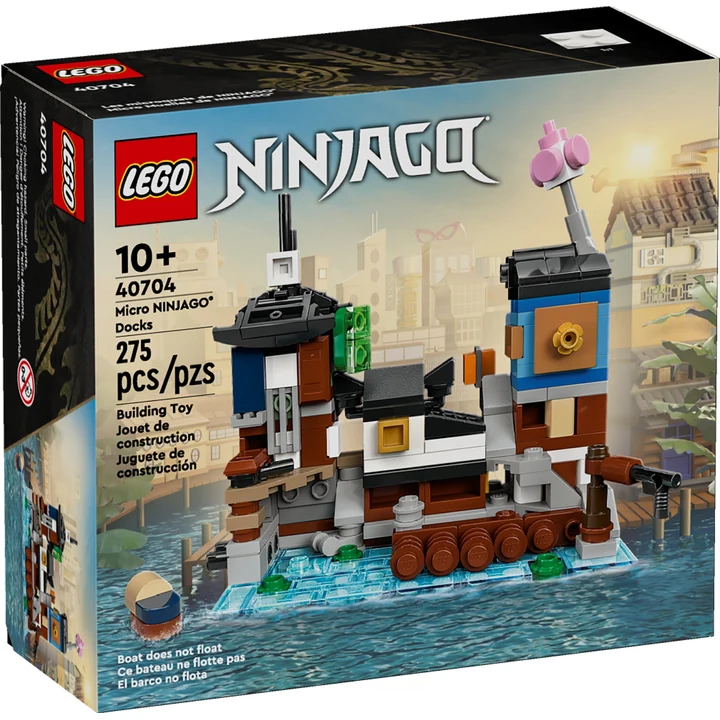 LEGO Ninjago 40704 Mikro-Modell des NINJAGO Hafen Bild 2