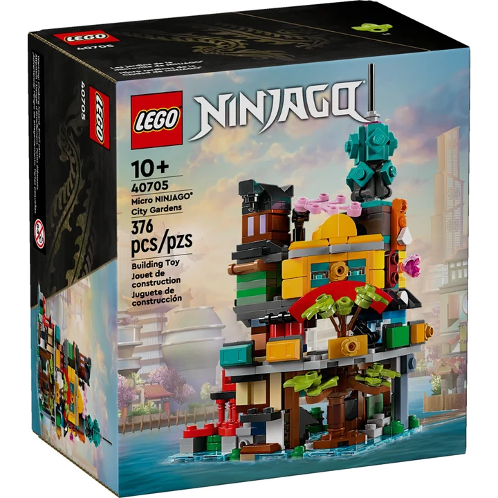 LEGO Ninjago 40705 Mikromodell der Gärten von NINJAGO City Bild 2