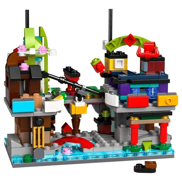 LEGO ninjago 40706 Mikromodell der Märkte von NINJAGO City