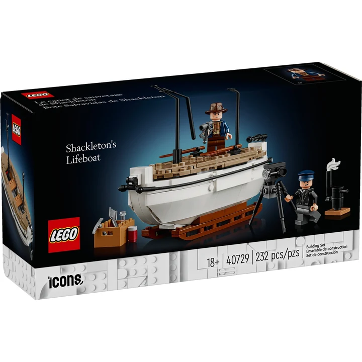 LEGO Icons  40729 Shackletons Rettungsboot Bild 2