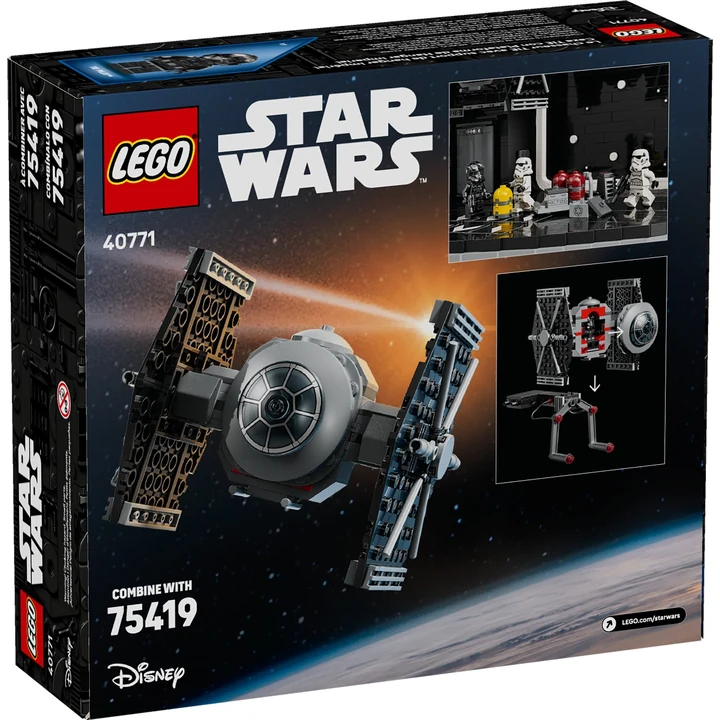 LEGO Star Wars  40771 TIE Fighter™ mit Imperialem Hangargestell Bild 3