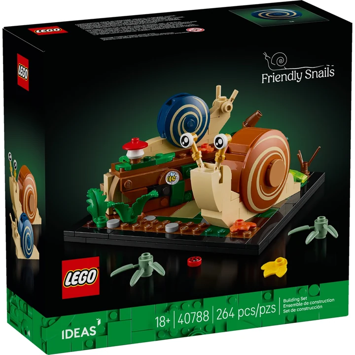LEGO Ideas 40788 Niedliche Schnecken Bild 2