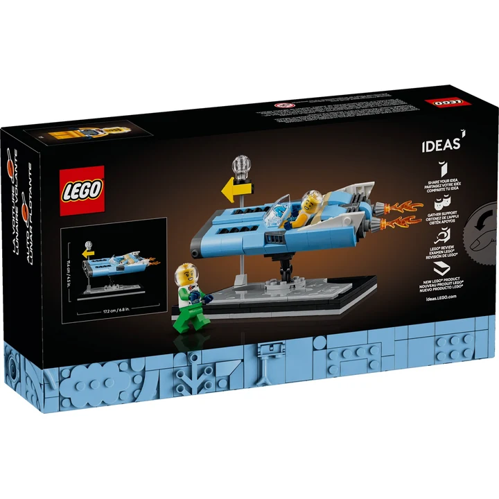LEGO Ideas 40789 Fliegendes Mondauto Bild 3