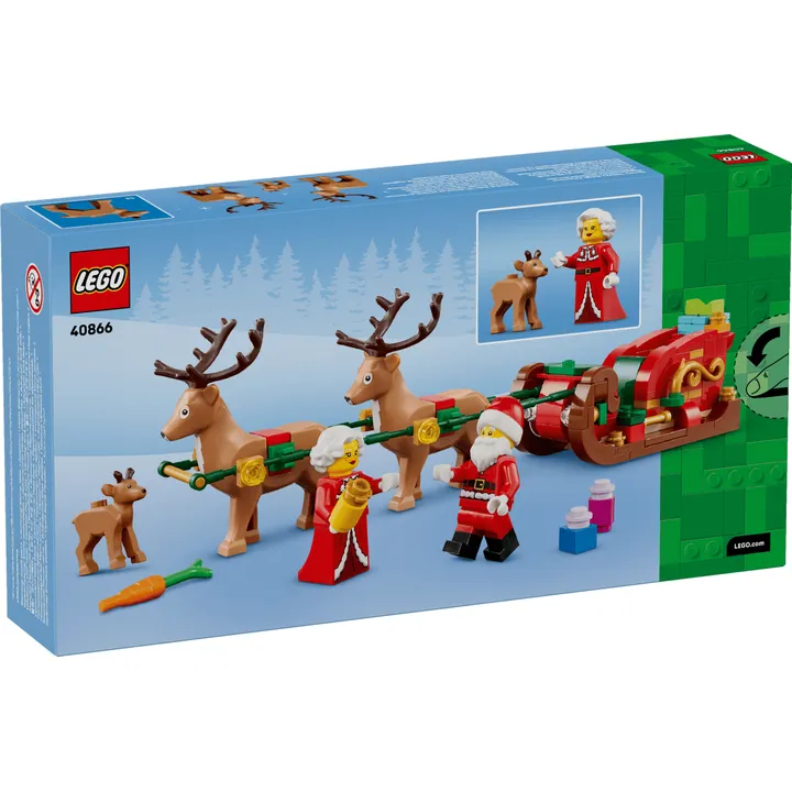 LEGO Sonstiges 40866 Abenteuerliche Schlittenfahrt des Weihnachtsmanns Bild 3