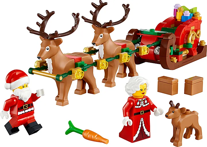 LEGO® 40866 Abenteuerliche Schlittenfahrt des Weihnachtsmanns