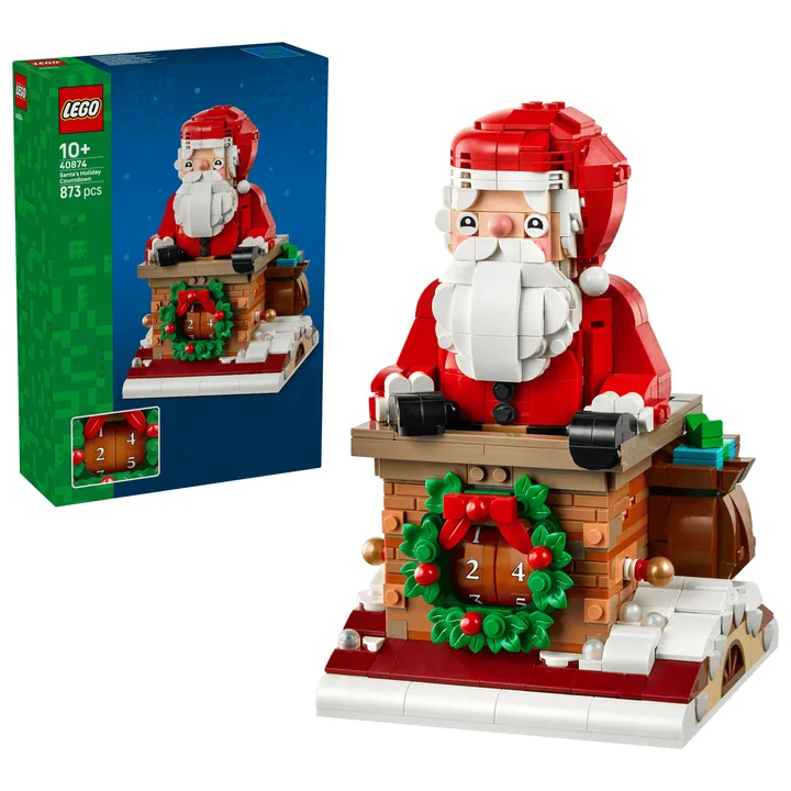 LEGO Sonstiges 40874 Weihnachtsmann-Tagezähler Bild 2