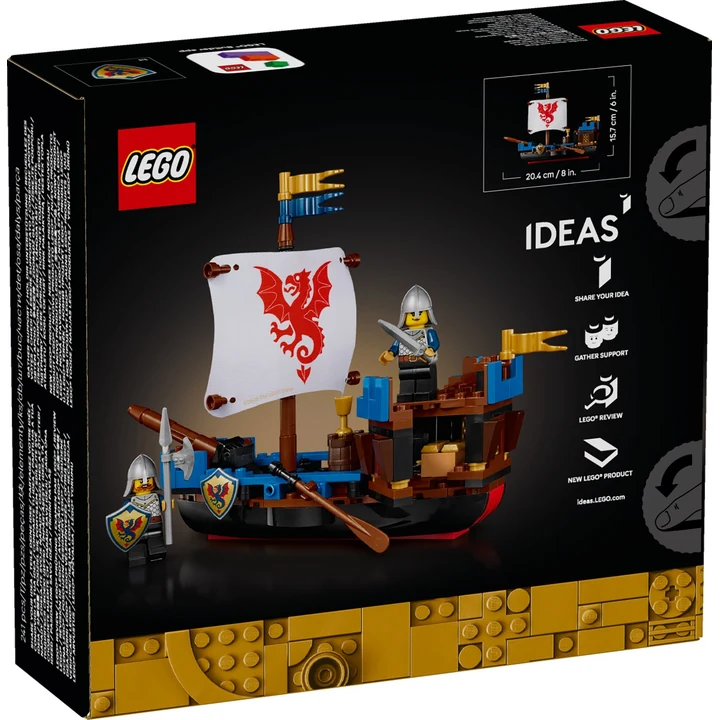 LEGO Ideas 40912 Hommage an die Sea Serpent Bild 4