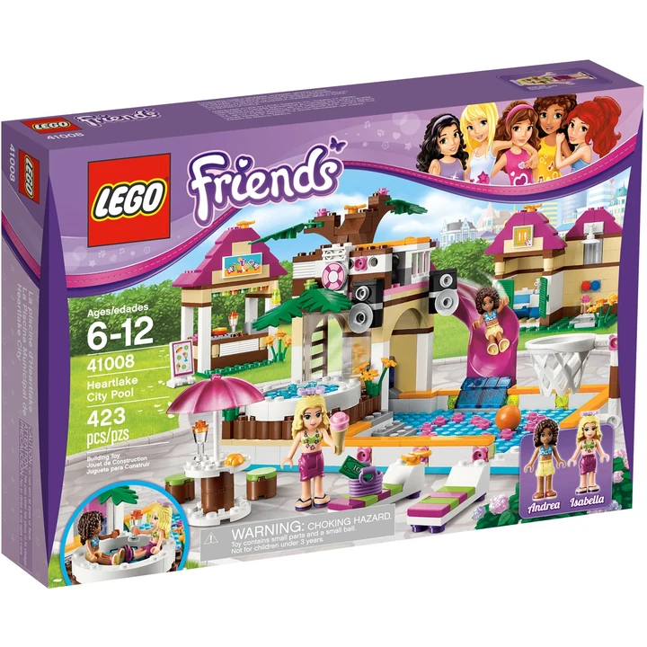 LEGO Friends 41008 Großes Schwimmbad Bild 2