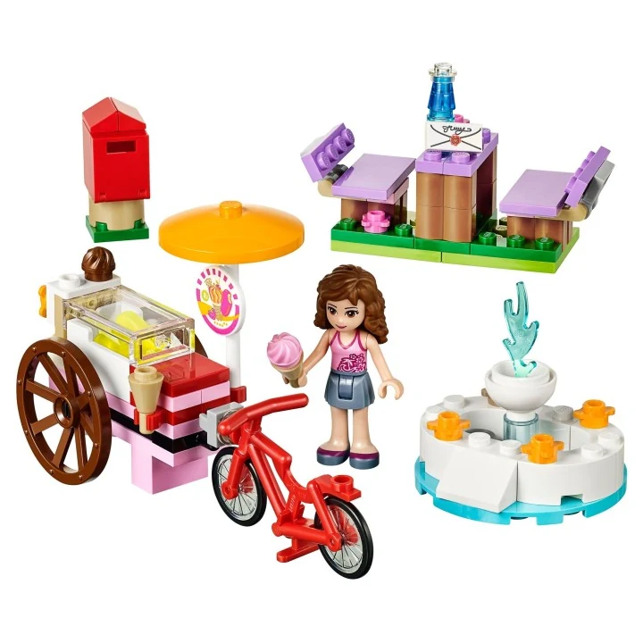 lego friends 41030 Olivias Eiscreme-Fahrrad