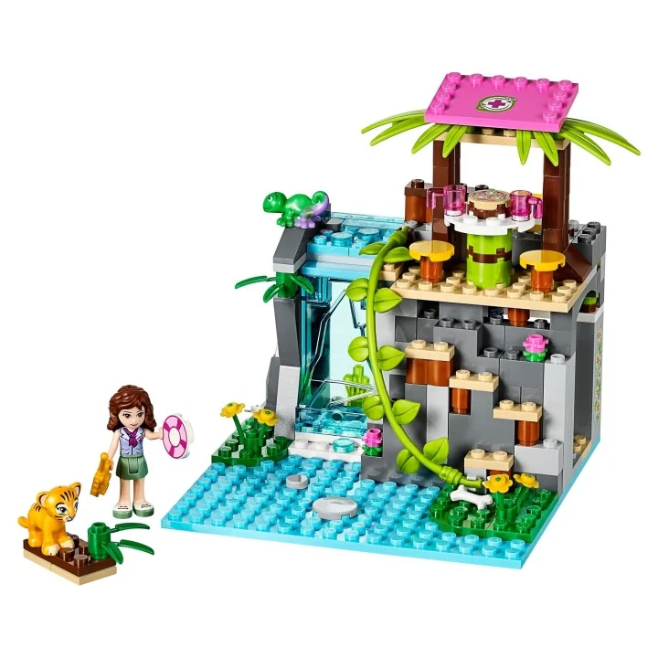 lego friends 41033 Einsatz am Dschungel-Wasserfall
