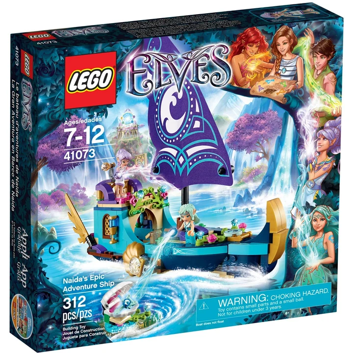 LEGO Elves 41073 Naidas Abenteuerschiff Bild 2