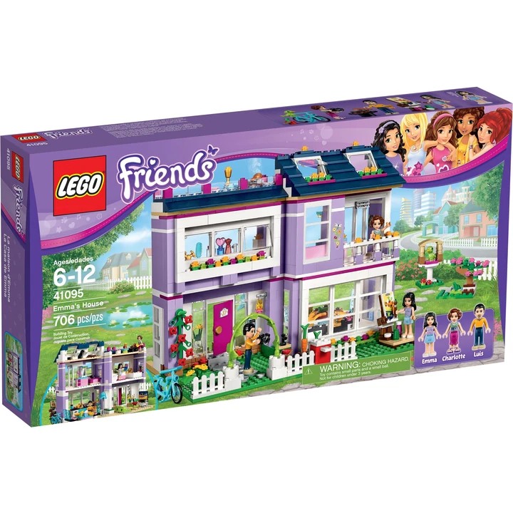 LEGO Friends 41095 Emmas Familienhaus Bild 2