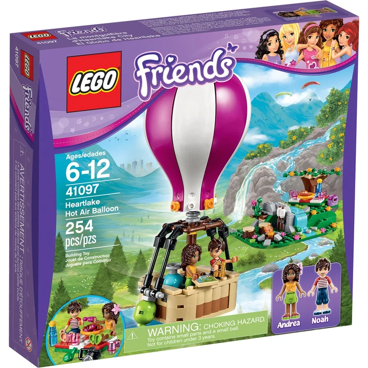 LEGO Friends 41097 Heatlake Heißluftballon Bild 2