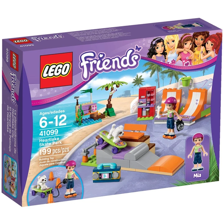 LEGO Friends 41099 Heartlake Skatepark Bild 2