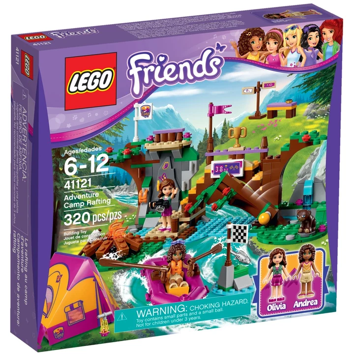 LEGO Friends 41121 Abenteuercamp Rafting Bild 2