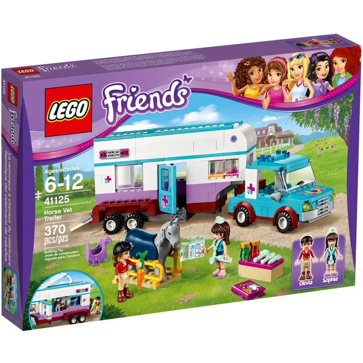 LEGO Friends 41125 Pferdeanhänger und Tierärztin Bild 2