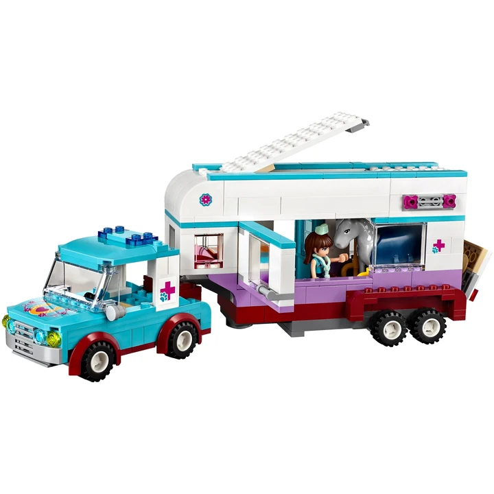 LEGO Friends 41125 Pferdeanhänger und Tierärztin Bild 4