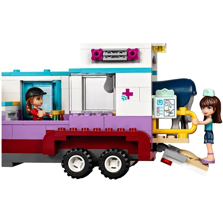 LEGO Friends 41125 Pferdeanhänger und Tierärztin Bild 8