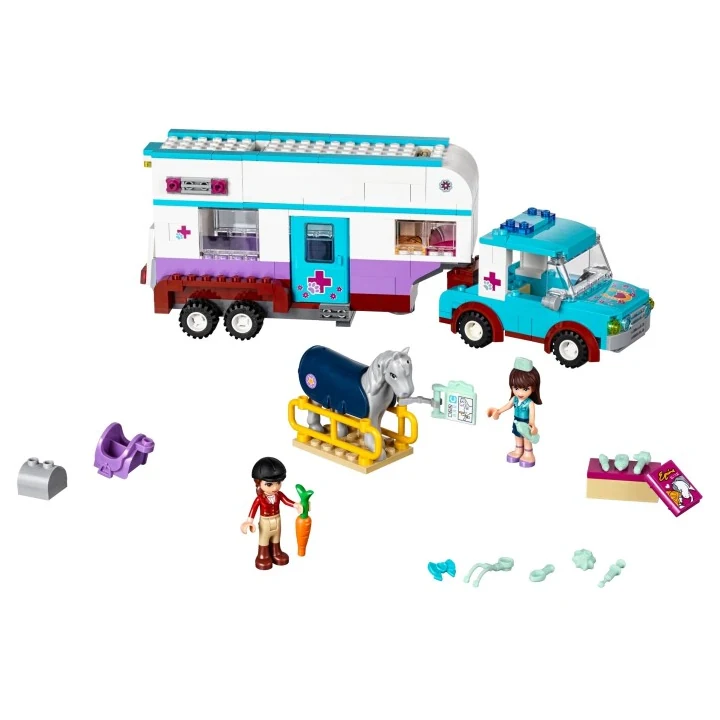 lego friends 41125 Pferdeanhänger und Tierärztin
